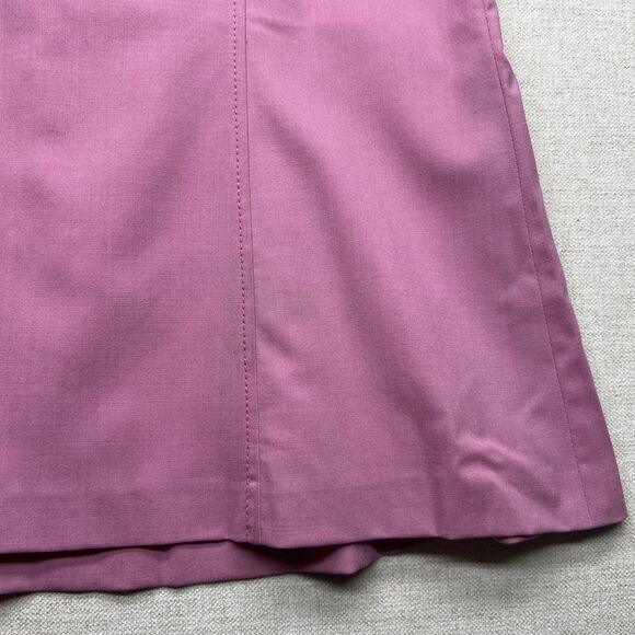 Valentino Roma Womens Lined Zippered Pencil Skirt Pink Size EUR 46 US 10 Office - Picture 3 of 13